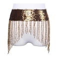 thumbnail image 1 of Western Fashion 566-CPR Sequin Stretchy Belt, Copper, 1 of 1