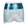 thumbnail image 1 of Western Fashion 566-TRQ Sequin Stretchy Belt, Turquoise, 1 of 1