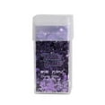thumbnail image 1 of Western Fashion 80100 1.5 oz Mixed Sizes Glitter Square Bottle, Purple, 1 of 3
