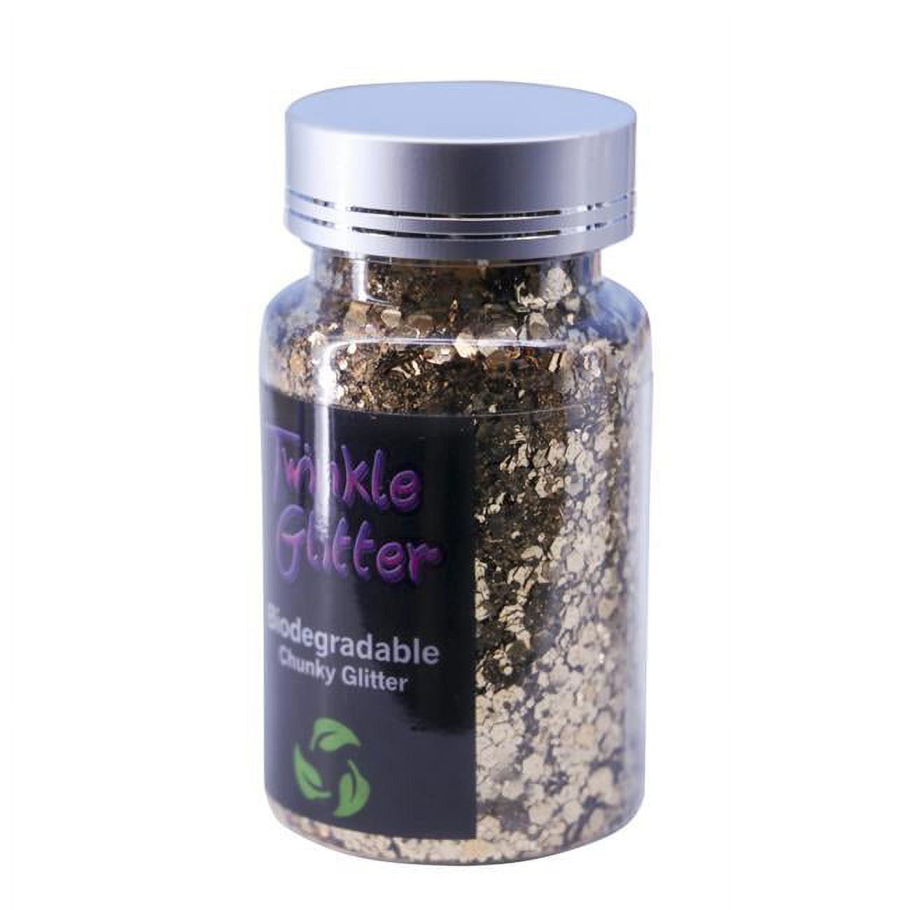 Western Fashion 80354 55 g Biodegradeable Flakes Glitter, Gold