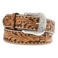 thumbnail image 1 of Western Fashion Accessories Mens Twisted X  Floral Brown Buckstitch Be 38 Tan, 1 of 1