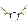 thumbnail image 1 of Western Fashion 71234-GLD Deer Antlers Headband, Gold, 1 of 1