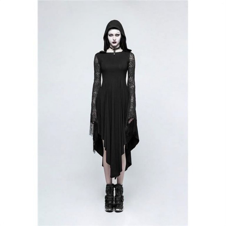 Western Fashion Q328-ML Gothic Dress with Back Net Spider Web, Black - Medium & Large - Walmart.com Western Fashion Q328-ML Gothic Dress with Back Net Spider Web, Black - Medium & Large - Walmart.com