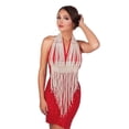 thumbnail image 1 of Western Fashion QBC6032-CRM Plunging Pearl Body Jewelry, Cream, 1 of 1
