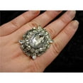 thumbnail image 1 of Western Fashion Inc. Stretchy Oval Filigree Ring - Silver CLear R1080-CLR, 1 of 1