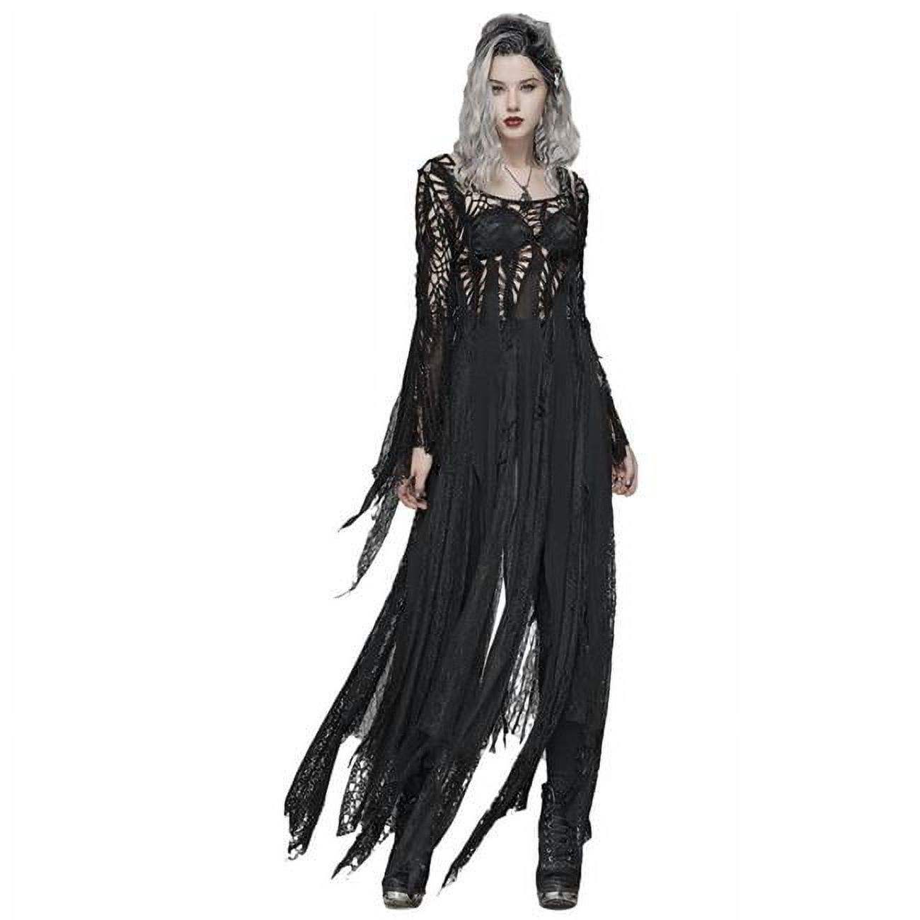 Western Fashion WM049-ML Gothic Elegant Long Dress, Black - Medium &  Large - Walmart.com