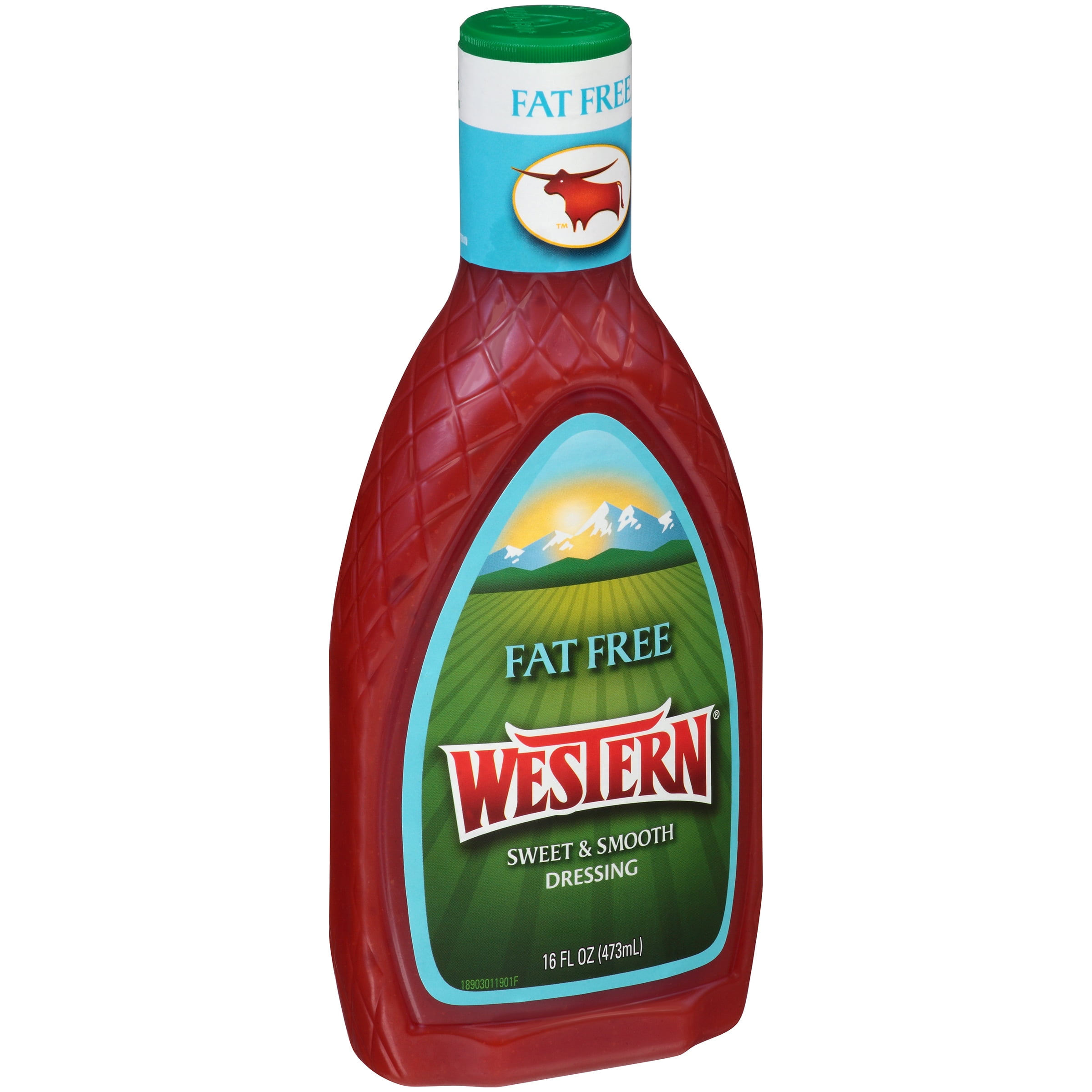 Western Fat Free Dressing 16 fl. oz. Plastic Bottle