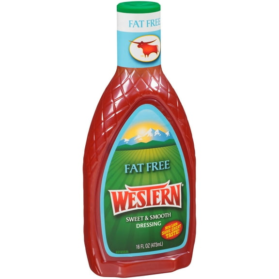 Western Fat Free Sweet & Smooth Dressing 16 fl. oz. Bottle