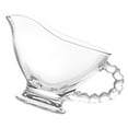 thumbnail image 1 of FENGGUIQU Clear Glass Gravy Pitcher Sauce Boat for Condiments Serving Practical Use in Restaurants and Home Dining, 1 of 6