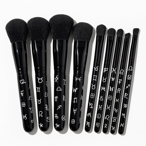 Western Glam 10-Piece Makeup Brush Collection