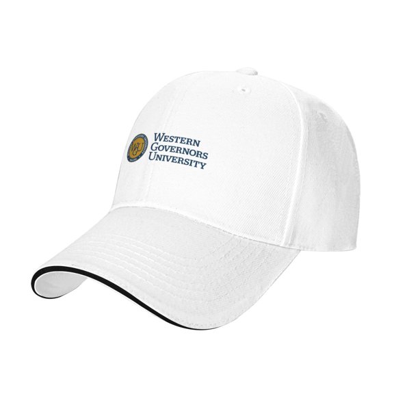 Western Governors University Casual Sandwich Baseball Cap Adjustable For Men For Women