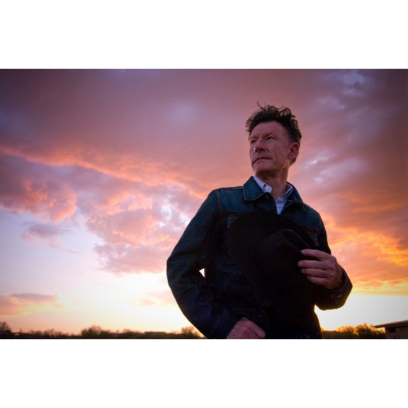 Western Graphic Lyle Lovett Poster 11inx17in Mini Poster 11x17 poster Color Category: Multi, Unframed, Ages: Adults