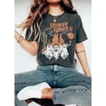 thumbnail image 1 of Western Halloween T-Shirt, Howdy Boo Country Design, Spooky Fall Shirt, Retro Halloween Graphic Tee, Country Halloween Shirt, 1 of 5