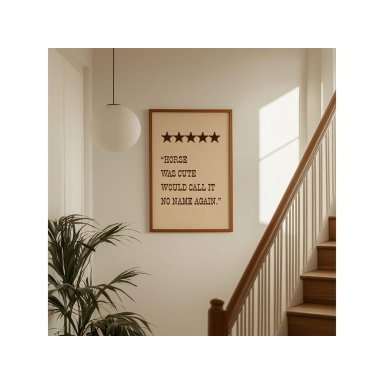 Rustic Country Office Western Horse Quote Wall Art Print, Rustic Cowboy Country Modern Ranch ...