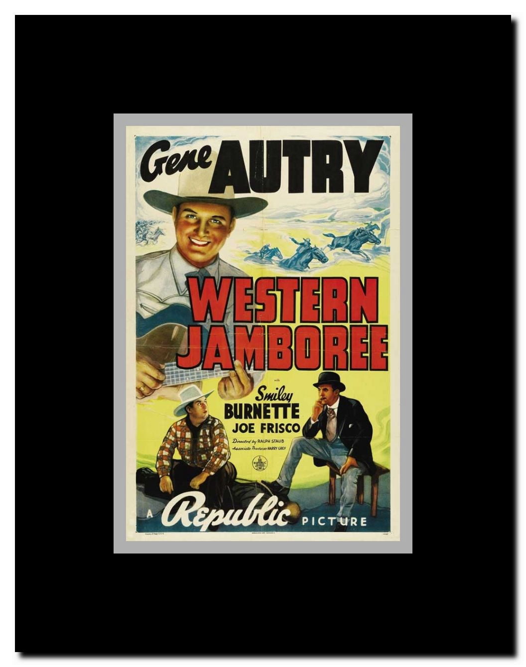 Western Jamboree Framed Movie Poster