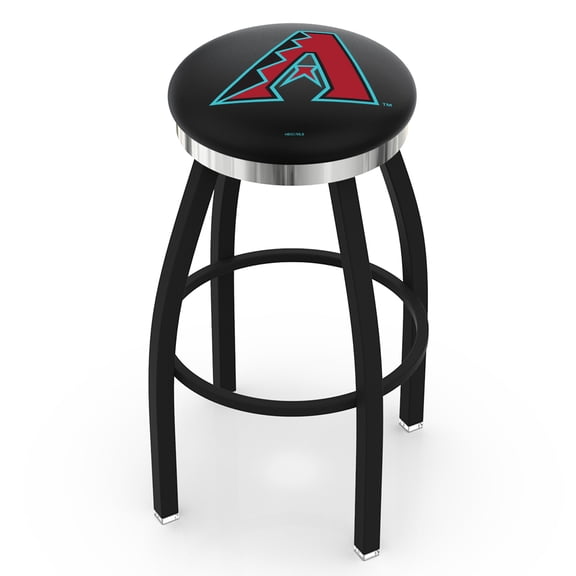 Arizona Diamondbacks 36" Swivel Counter Stool with Chrome Accent