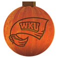 thumbnail image 1 of Western Kentucky Hilltoppers 12'' Pumpkin Sign, 1 of 1