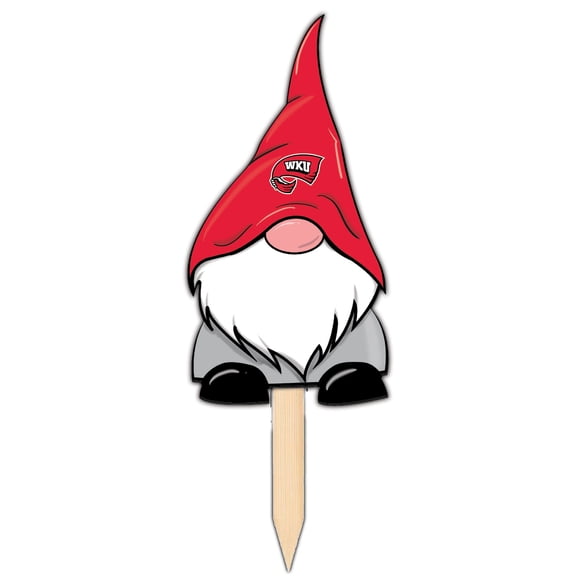 Western Kentucky Hilltoppers Gnome Yard Stake