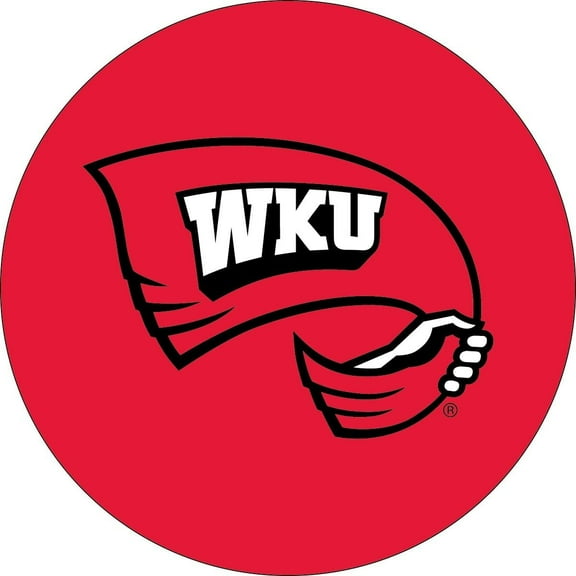 Western Kentucky Hilltoppers WKU Magnet RR 4" Round Vinyl Auto Home University