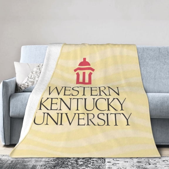 Western Kentucky University Ultra-Soft Micro Fleece Blanket Multi-Size Flannel Blanket