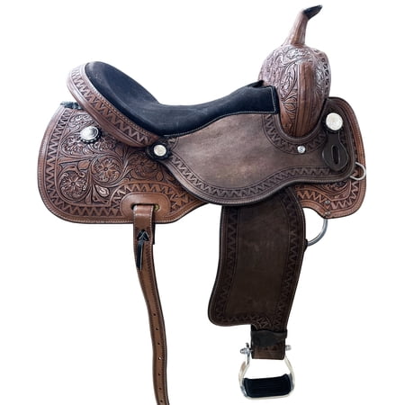 Western Leather Saddle