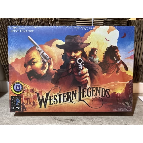 Western Legends Board Game : Brand New and Manufacturer Sealed