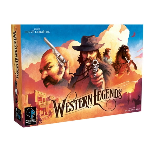Western Legends Board Game for Ages 14+, from Asmodee