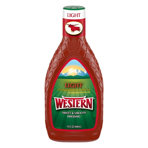 Western Light Sweet & Smooth French Salad Dressing, 15 fl. oz.