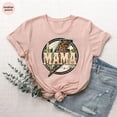 thumbnail image 1 of Western Mama Shirt, Country Mom Shirt, Lightening Bolt Mama Tee, Leopard Mom Tshirt,Texas Mama Shirt, Mothers Day Shirt, Mom To Be All Size S-5XL, 1 of 4