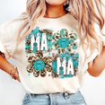 thumbnail image 1 of Western Mama T-Shirt, Cowgirl Coquette Mama Shirt, Floral Cow Print Western Mom Shirt, Fall Fashion for Country Moms, 1 of 5