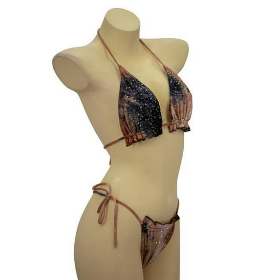 Western Mania 14434 Tie Dye Bikini Set, Multi Color