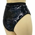 thumbnail image 1 of Western Mania 2283-BKAB-MDL Rave Hi-waisted Sequin Panty, Black AB - Medium & Large, 1 of 1