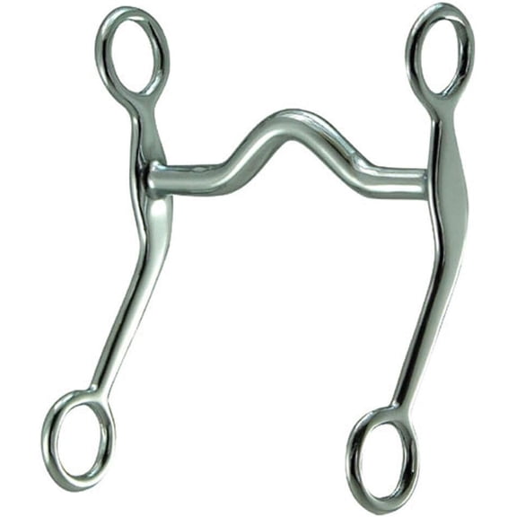 Western Medium Port Curb Bit, 5