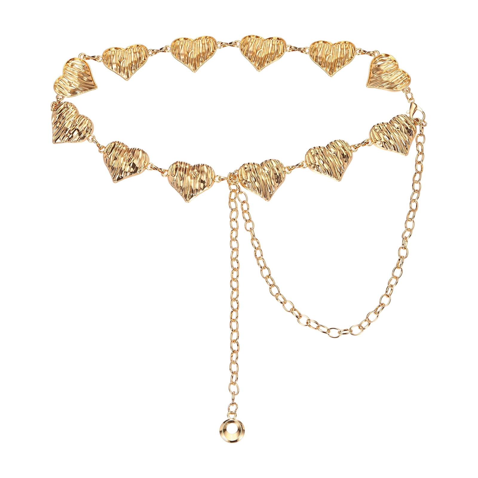 Western Metal Concho Chain Belt, Chain Waist Belts for Women  display picture 1