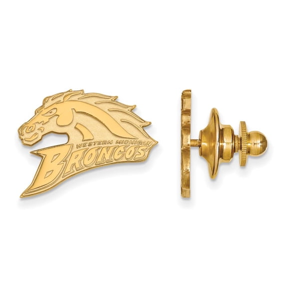 Western Michigan Lapel Pin (Gold Plated)