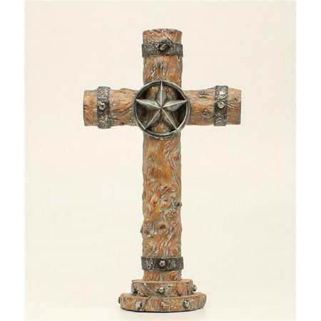 Western Moments 94084 Tree Trunk Table Cross