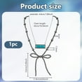 thumbnail image 1 of Western Necklaces for Women Turquoise Rodeo Necklace Western Pearl Bow Necklace Cowgirl Turquoise Necklaces Alloy Country Jewelry Layered Beaded Choker, 1 of 9