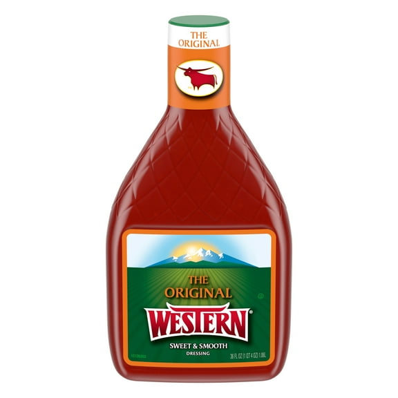 Western Original Sweet and Smooth French Salad Dressing, 36 fl oz
