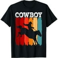 thumbnail image 1 of Western Outfits Nashville Men Boys Kids Country Rodeo Cowboy T-Shirt, 1 of 4