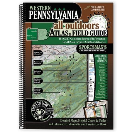 Western Pennsylvania All Outdoors Atlas and Field Guide by Sportsman's Connection