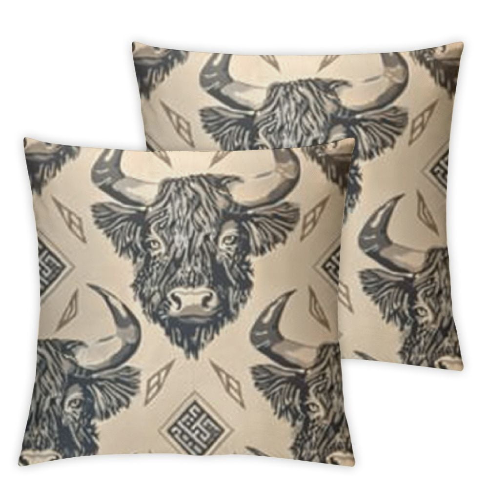 Western Skull Canyon Quilted Sofa Cover NCU0LDH173 main image 1
