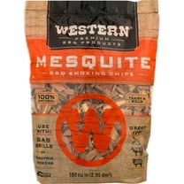 Western Premium BBQ Products Mesquite Smoking Chips, 180 Cu in