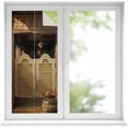 thumbnail image 1 of Western Pubs Window Privacy Film, Vintage Cowboy Countryside Retro Static Cling UV Sun Blocking Heat Control Window Tint Day and Night, Non-Adhesive One Way Windows Privacy Cover 19.6''x39.3'', 1 of 7
