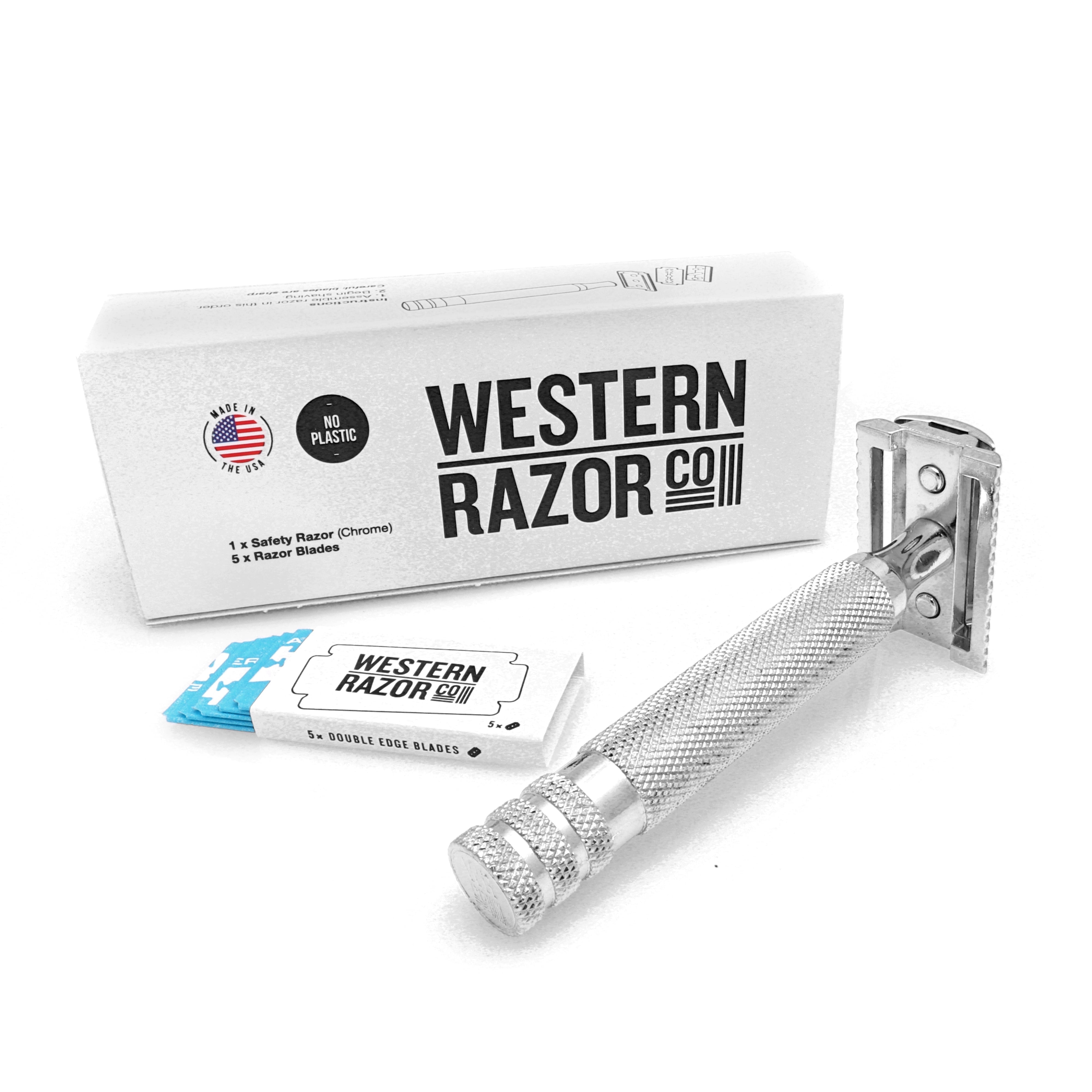 Western Razor Premium Safety Razor 'High Daigum', Made in Western Razor Premium Safety Razor 'High Daigum', Made in