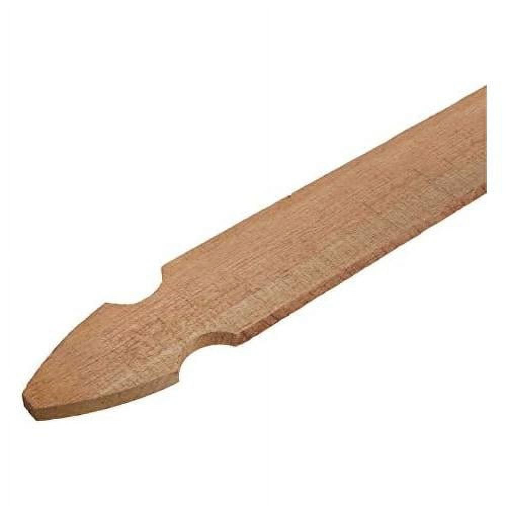 Western Red Cedar French Gothic Fence Picket Bundle, 13Pack