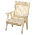 thumbnail image 1 of Western Red Cedar Royal English Chair, 1 of 2