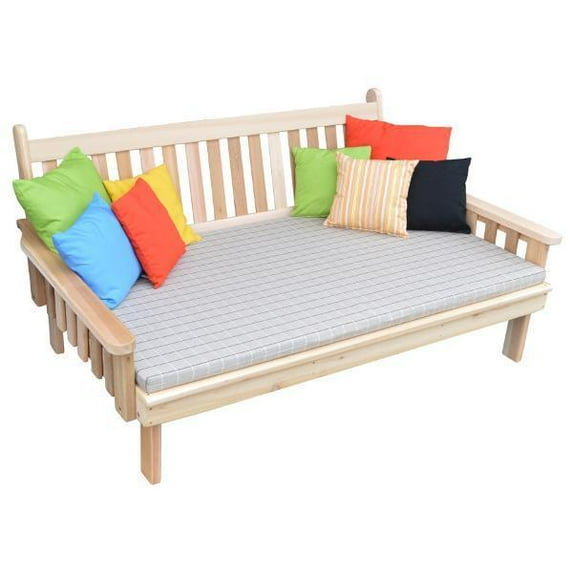 Western Red Cedar Traditional English Daybed