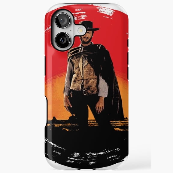 Western Red Dead Redemption Inspired Artwork Tough H821 Premium Durable Case for iPhone 17 16 15 14 13 12 11 Pro Max – Unisex Style
