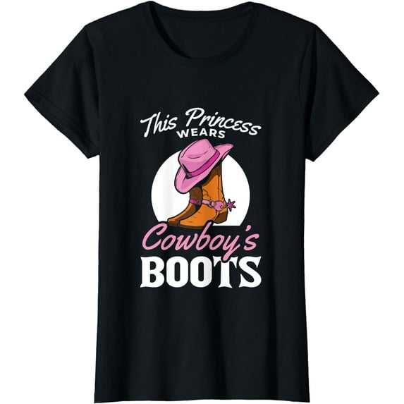 Western Rising Cowgirl American Ranch Rodeo T-Shirt