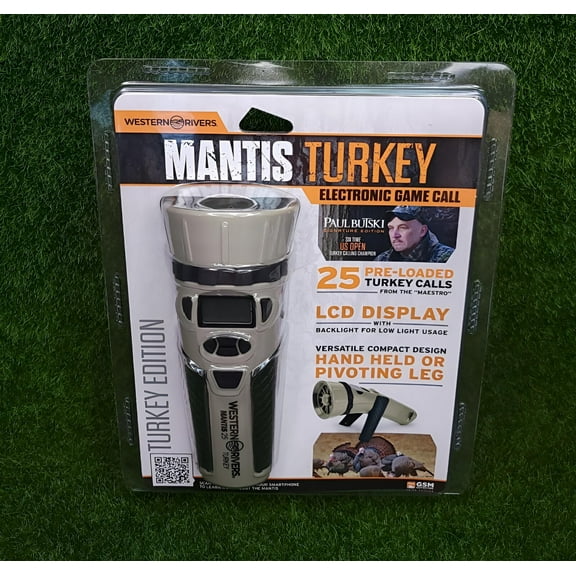 Western Rivers GC25TKY Mantis Turkey Mantis Turkey 25 Preset Calls